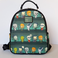 LOUNGEFLY Universal Monsters Mini BACKPACK Bag Halloween Dracula Gothic Horror0