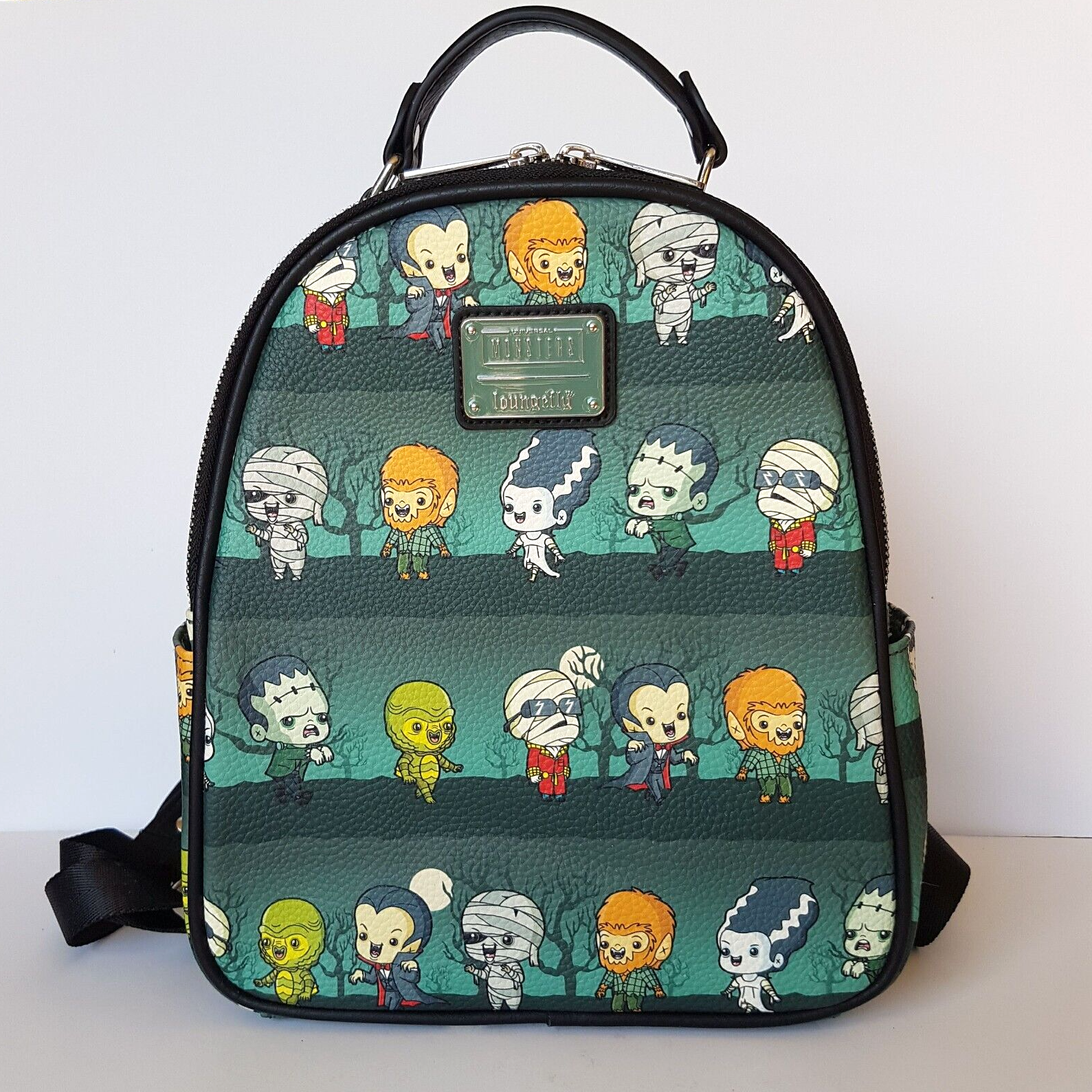 LOUNGEFLY Universal Monsters Mini BACKPACK Bag Halloween Dracula Gothic Horror0