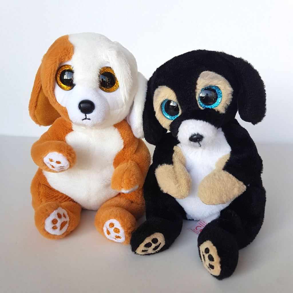 TY Beanie Bellies PUPPY DOG Ruggles Ranger 22cm Soft Toy Plush Stuffed Animal2