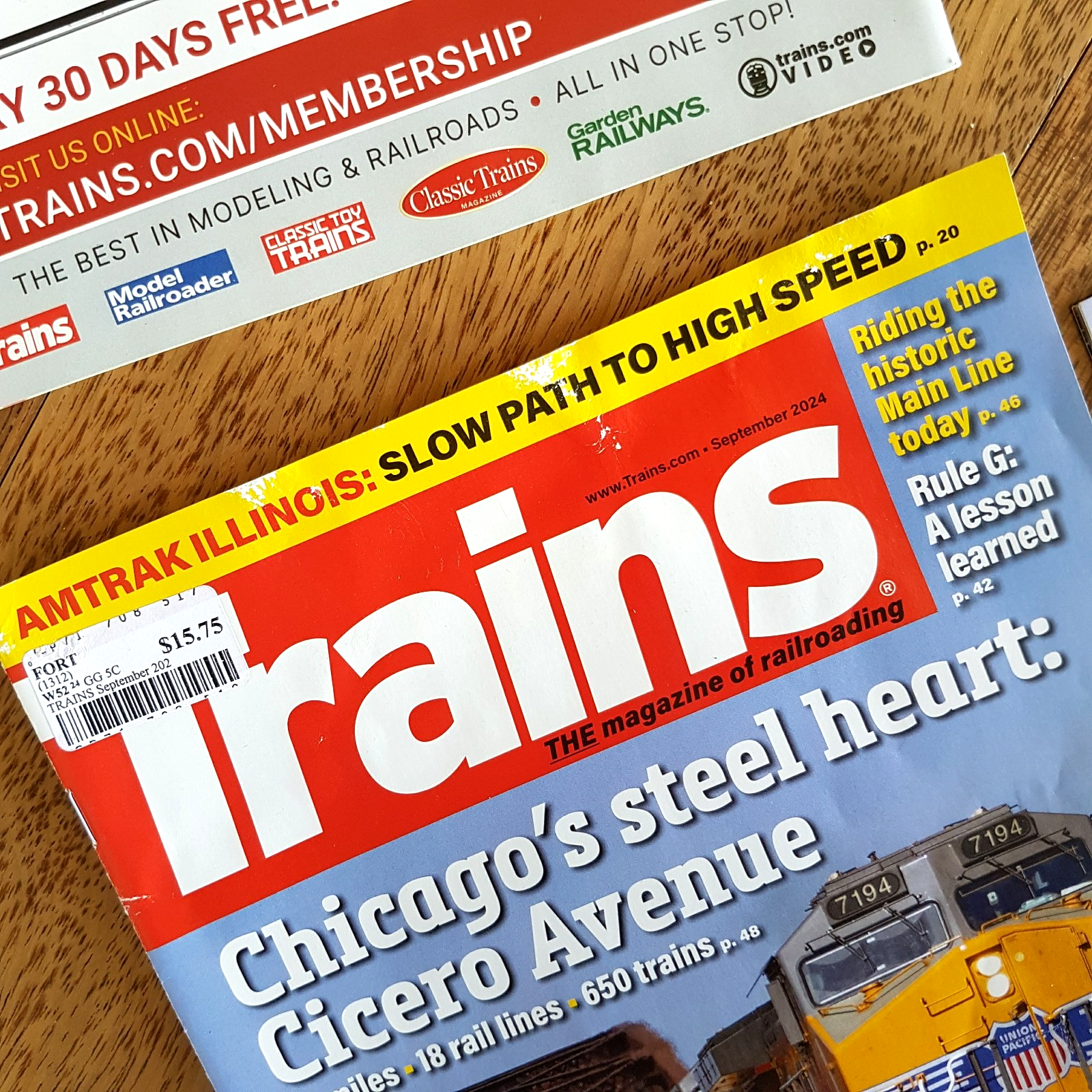 TRAINS MAGAZINE Jan   Dec 2024 Bundle Lot Locomotive Steam Diesel Series Edition7