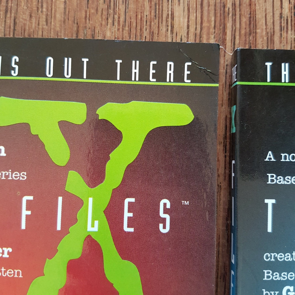 The X Files Book Bundle 2 4 8 & 10 Lot Paperback 1990s Vintage Sci Fi Books5