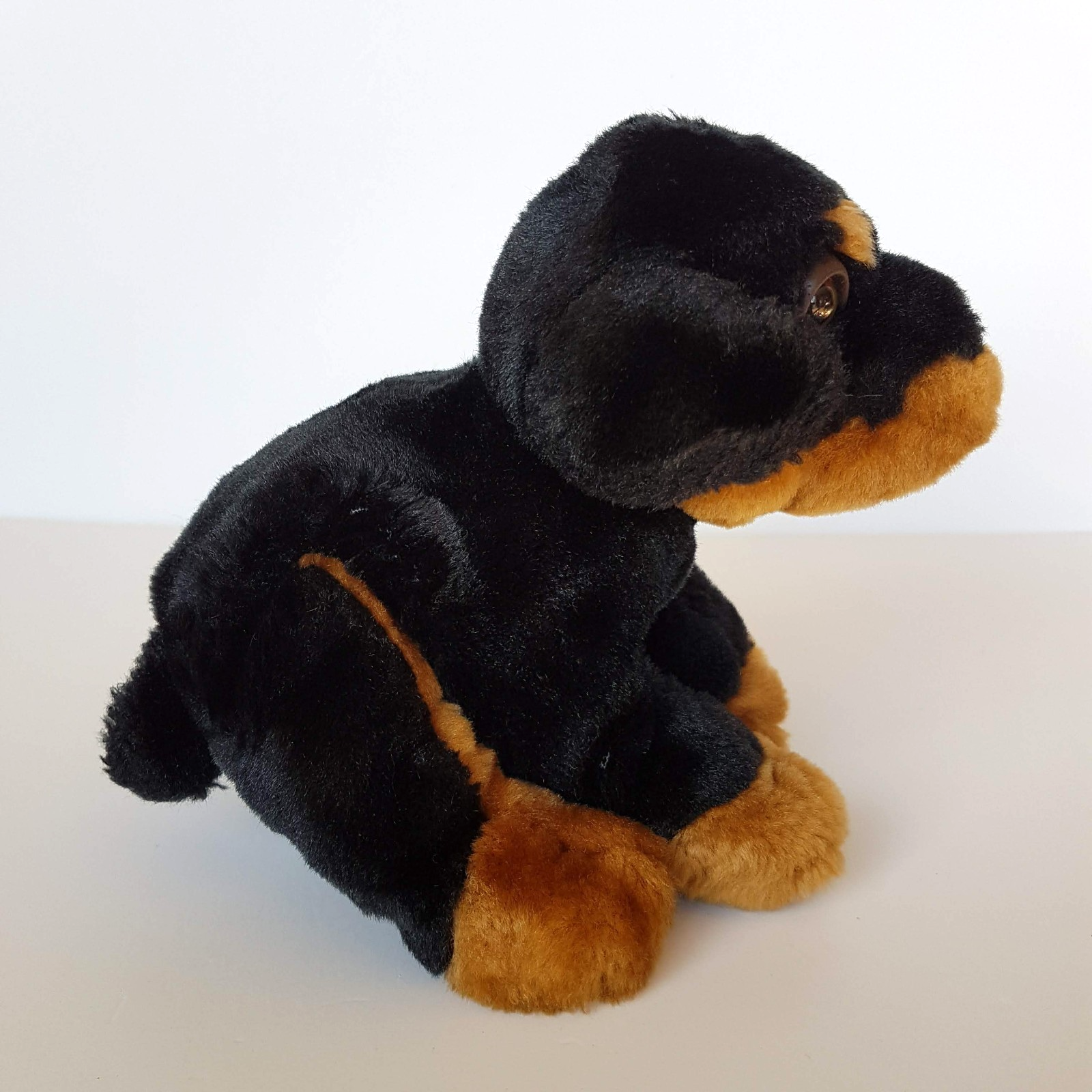 ROTTWEILER PUPPY DOG Plush Small Floppy SUPER Soft Toy Cuddly Stuffed Animal4