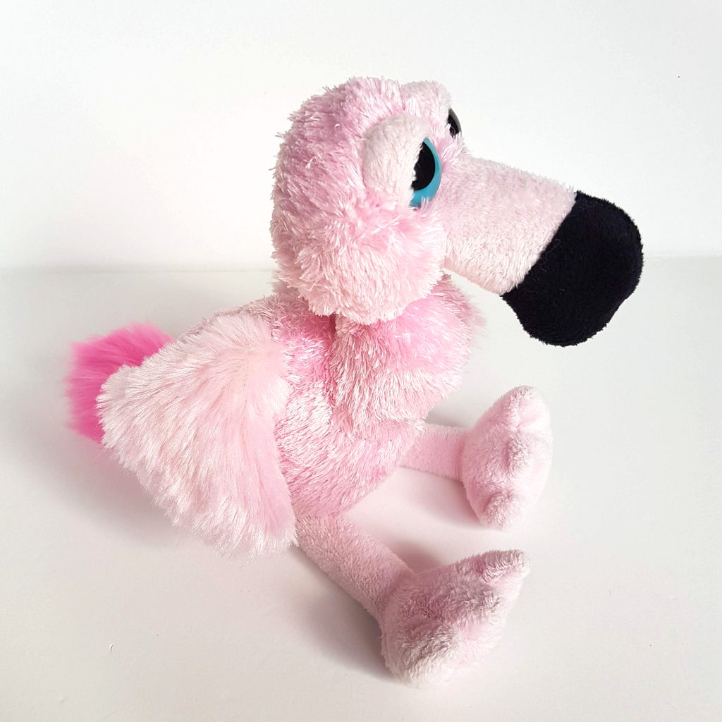 Wild Republic FLAMINGO PEEPER Plush Bird Soft Toy Stuffed Animal Floppy Big Eyes1
