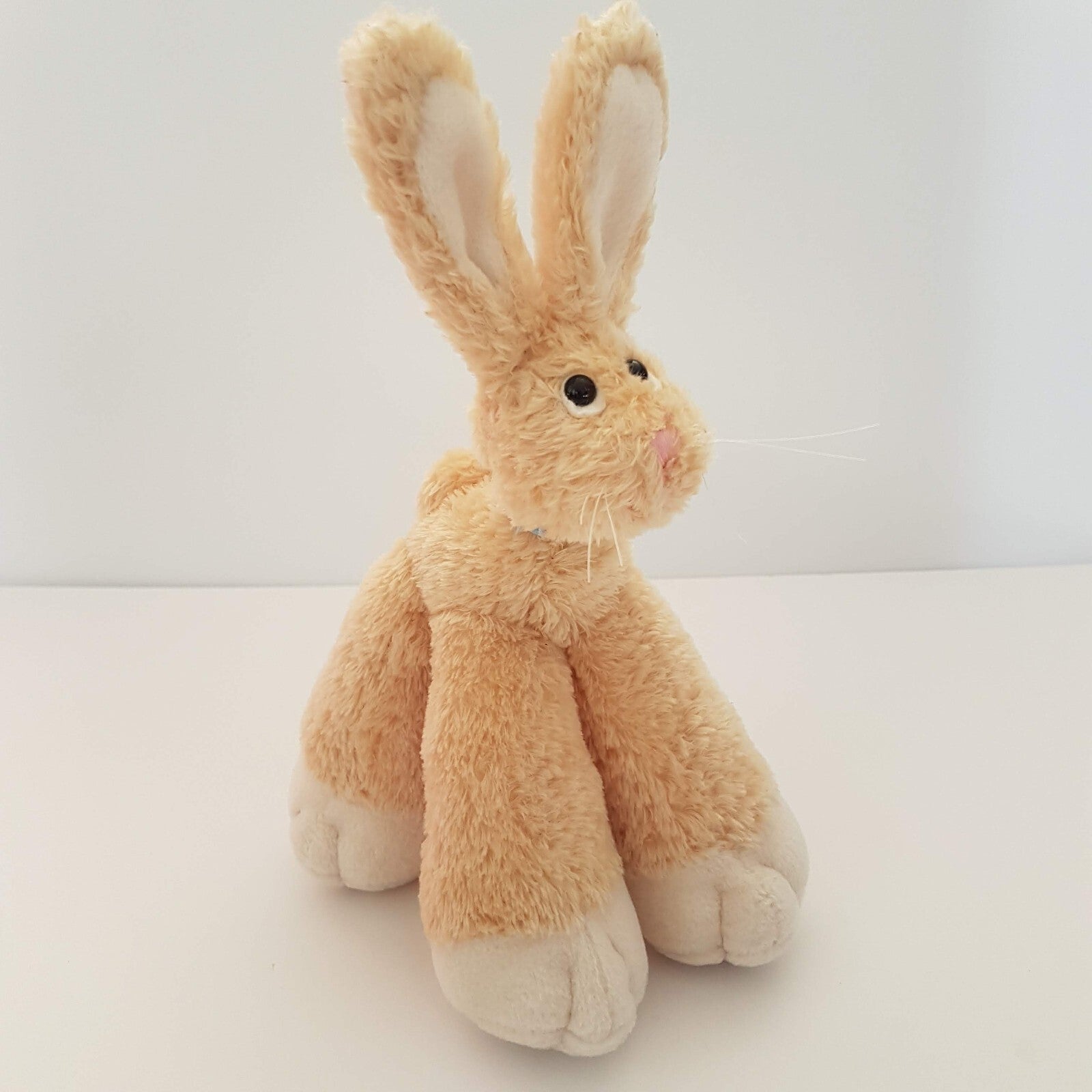 Bestever FUNNY FEET Bunny Rabbit Plush 23cm Stuffed Animal Soft Toy Beige Cute0