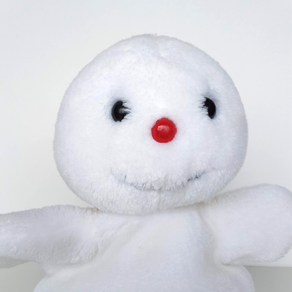 CA Australia SNOW MAN PUPPET Christmas Plush 27cm Vintage Cute Play Soft Toy1