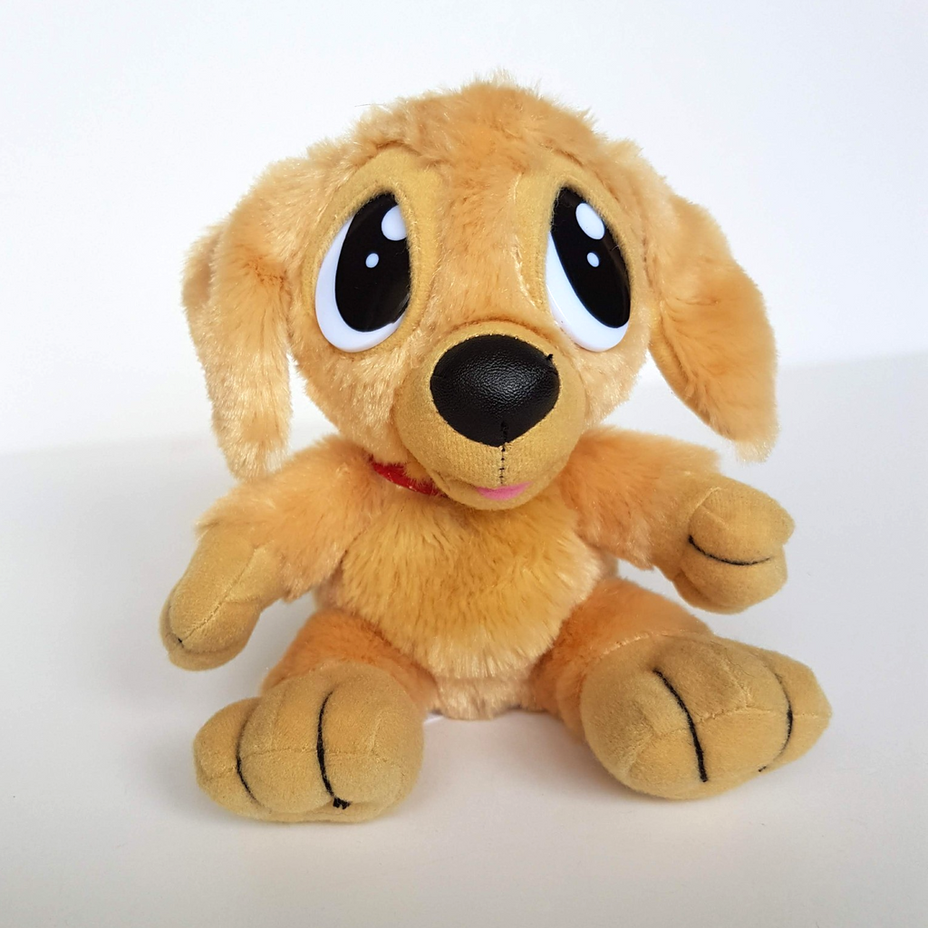 Huggable PAWPHANS Golden Retriever DOG Puppy Plush 19cm Soft Toy Stuffed Animal0