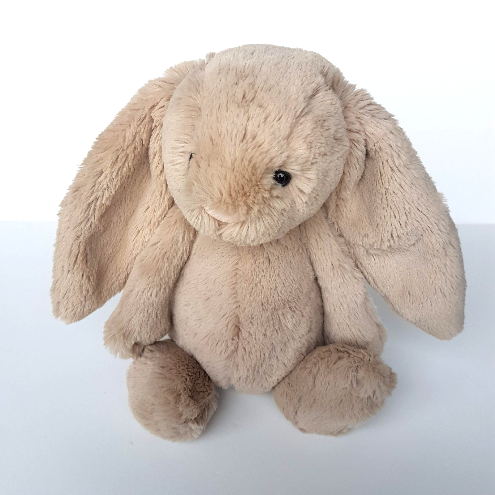 Jellycat BEIGE BASHFUL BUNNY Medium 12" Rabbit Plush Stuffed Animal Soft Toy1