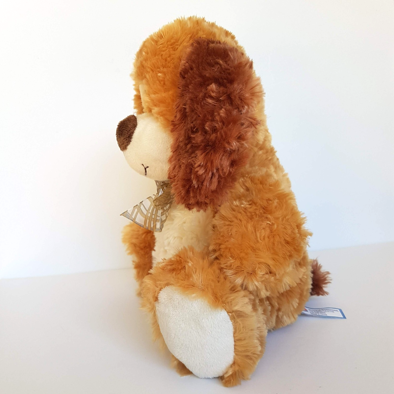 Hug Fun CUDDLY DOG Plush 28cm Puppy Stuffed Animal Soft Toy Bow Toys 'R Us6