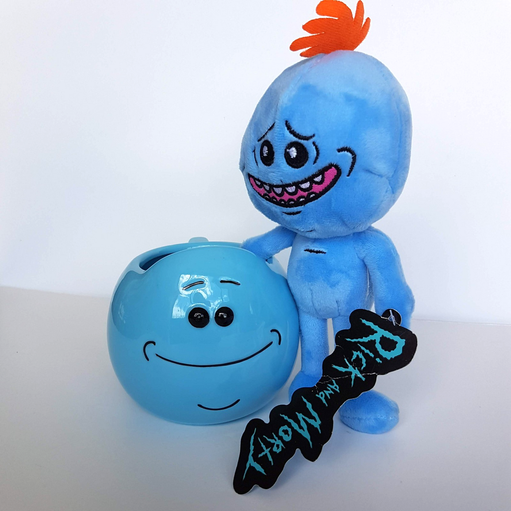 Rick & Morty MR MEESEEKS Mug & Plush Cup Character Animation Collectible Gift2