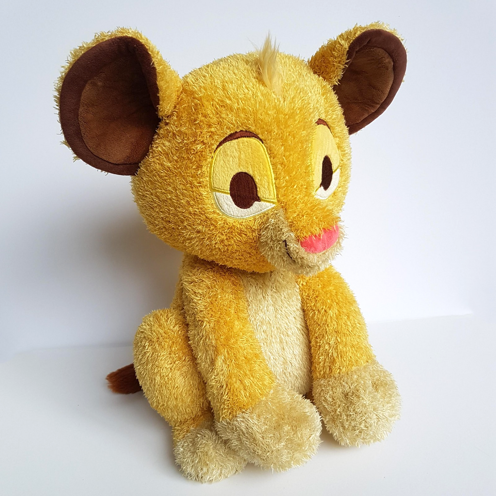 Disney Lion King WEIGHTED SIMBA Plush 37cm Stuffed Animal 1.5kg Soft Toy Sensory0