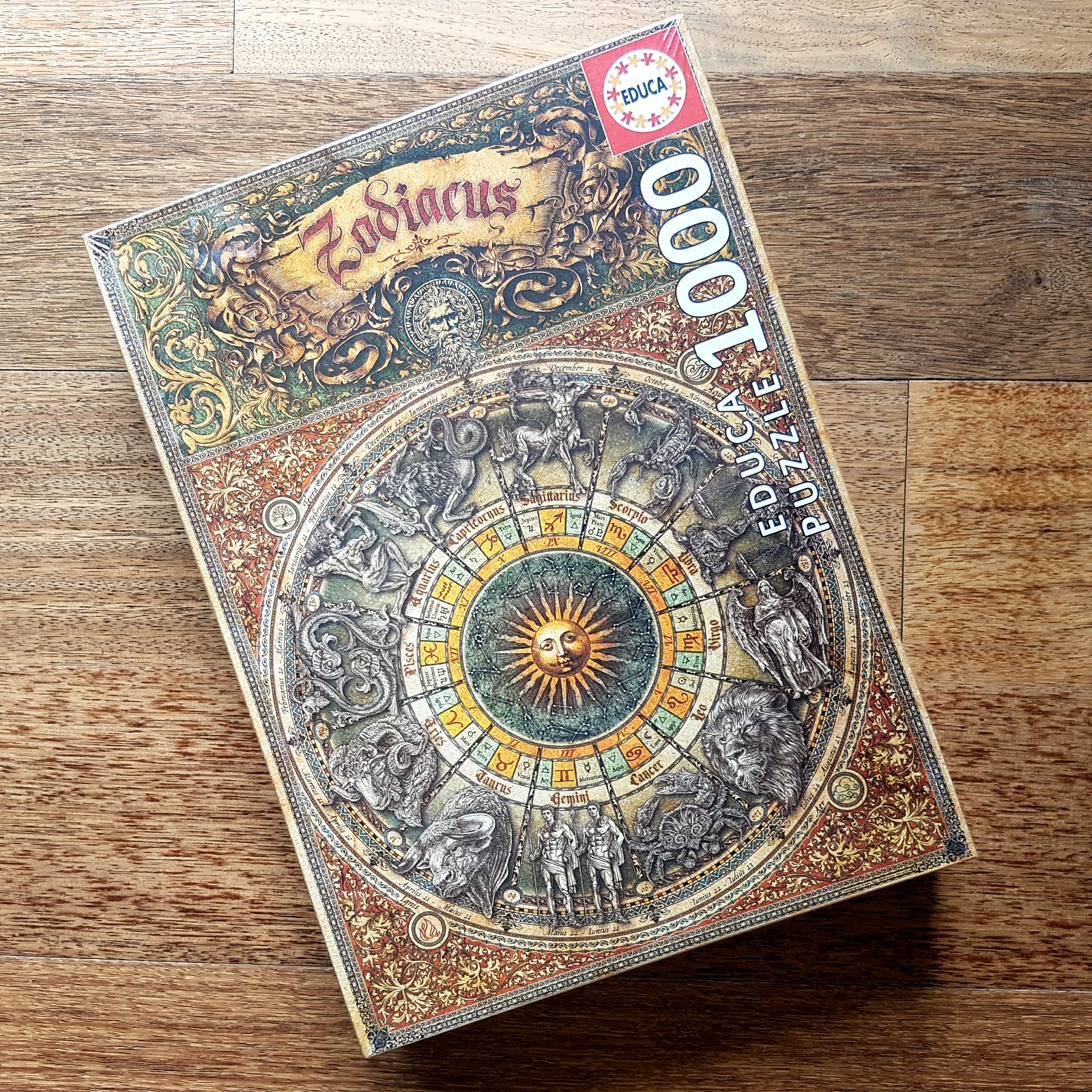 Educa ZODIACUS Zodiac Star Sign NEW SEALED Jigsaw Puzzle 1000 Pcs Astrology Nice1
