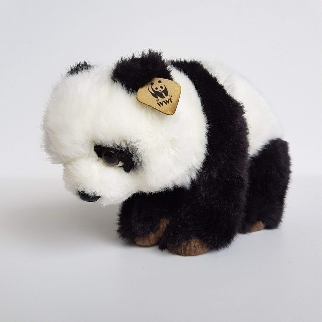 WWF PANDA Plush 16cm Stuffed Animal Soft Toy Asian Zoo Animal World Wildlife Fun0