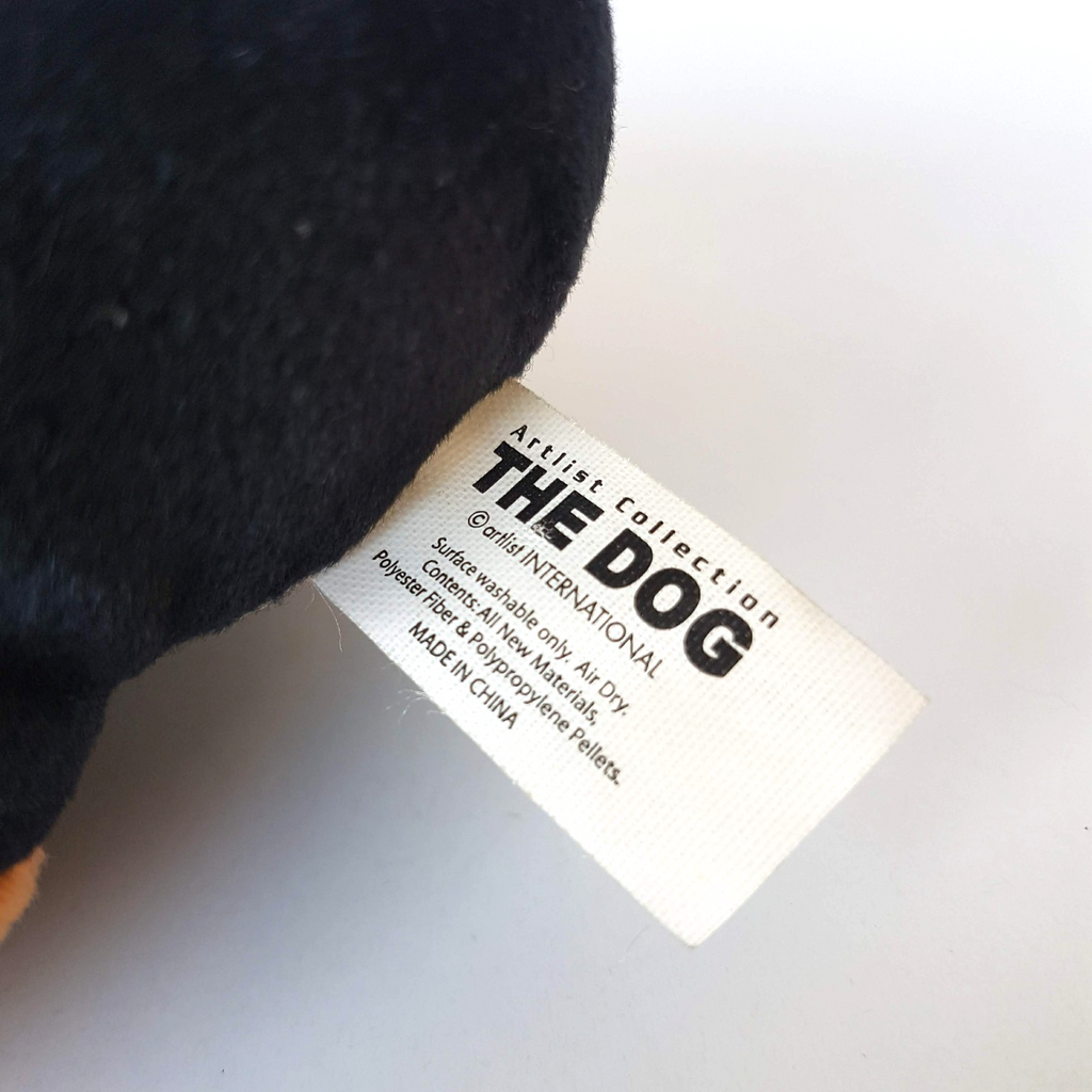 ARTLIST The DOG LARGE ROTTWEILER 35cm Puppy Plush Soft Toy Collar Stuffed Animal12