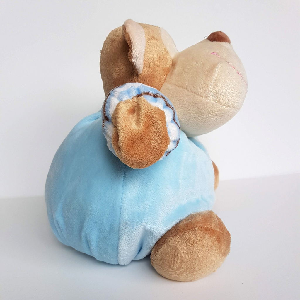 Tommee Tippee BANANA BLUE MONKEY Stuffed Animal 23cm Plush Soft Toy Baby Rattle4