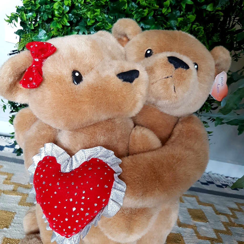 Valentines CUDDLE TEDDY BEARS Plush Heart Love Toy 47cm Soft Toy Stuffed Animal8