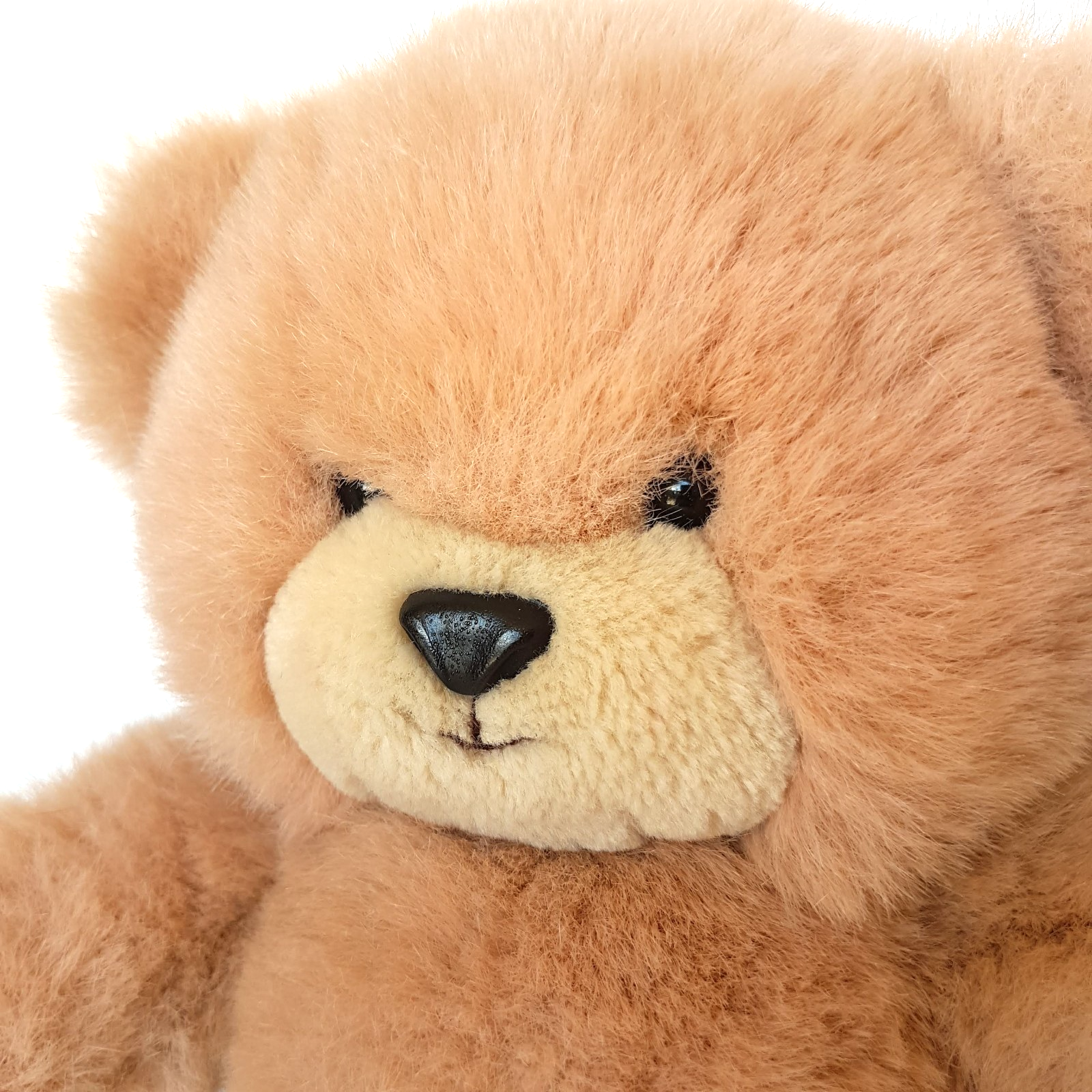 24k Polar Puff BRAD BEAR Vintage Teddy Blush Pink Plush Stuffed Animal Soft Toy4