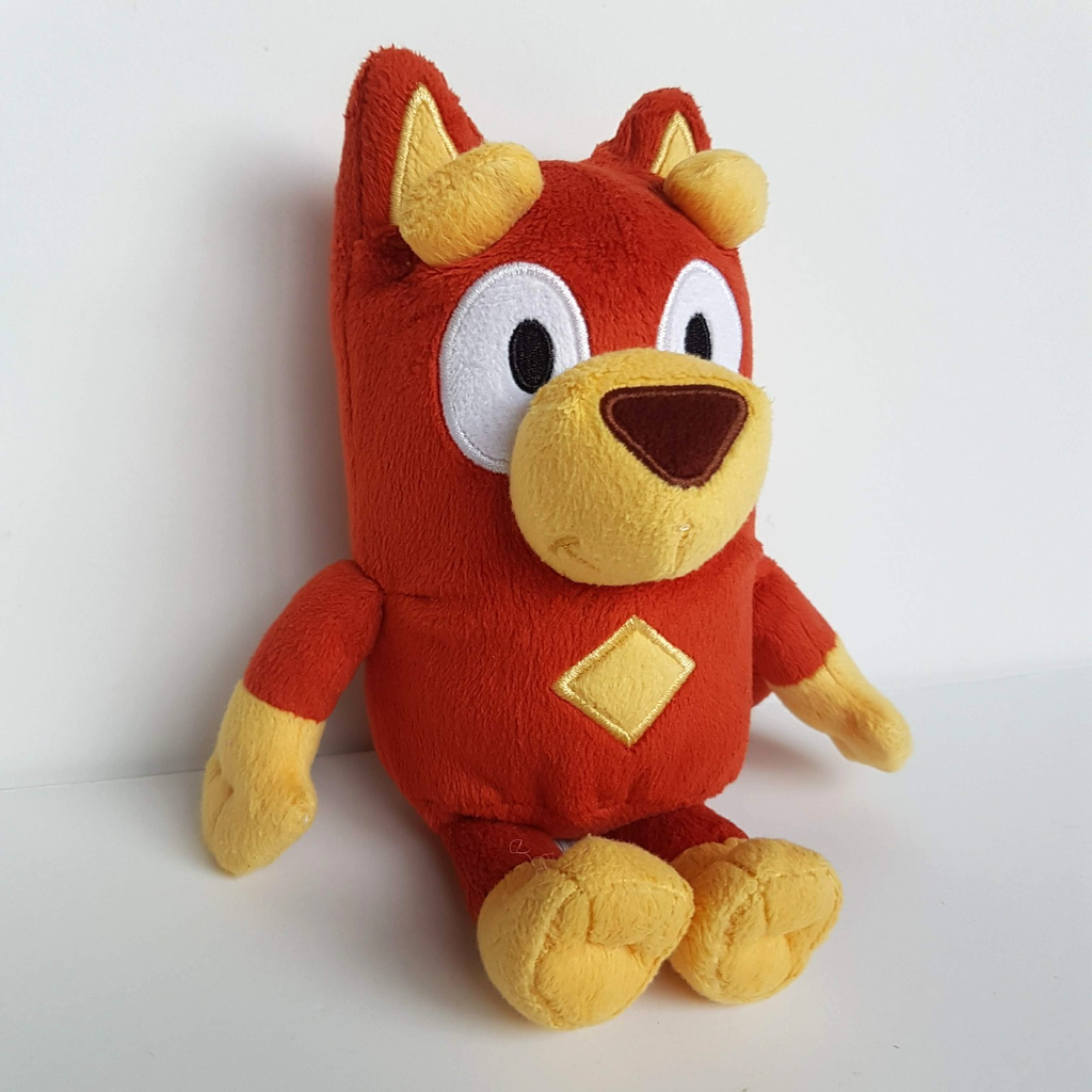 Bluey & Friends RUSTY DOG Plush Red Kelpie 20cm Soft Toy Stuffed Animal HTF Cute0
