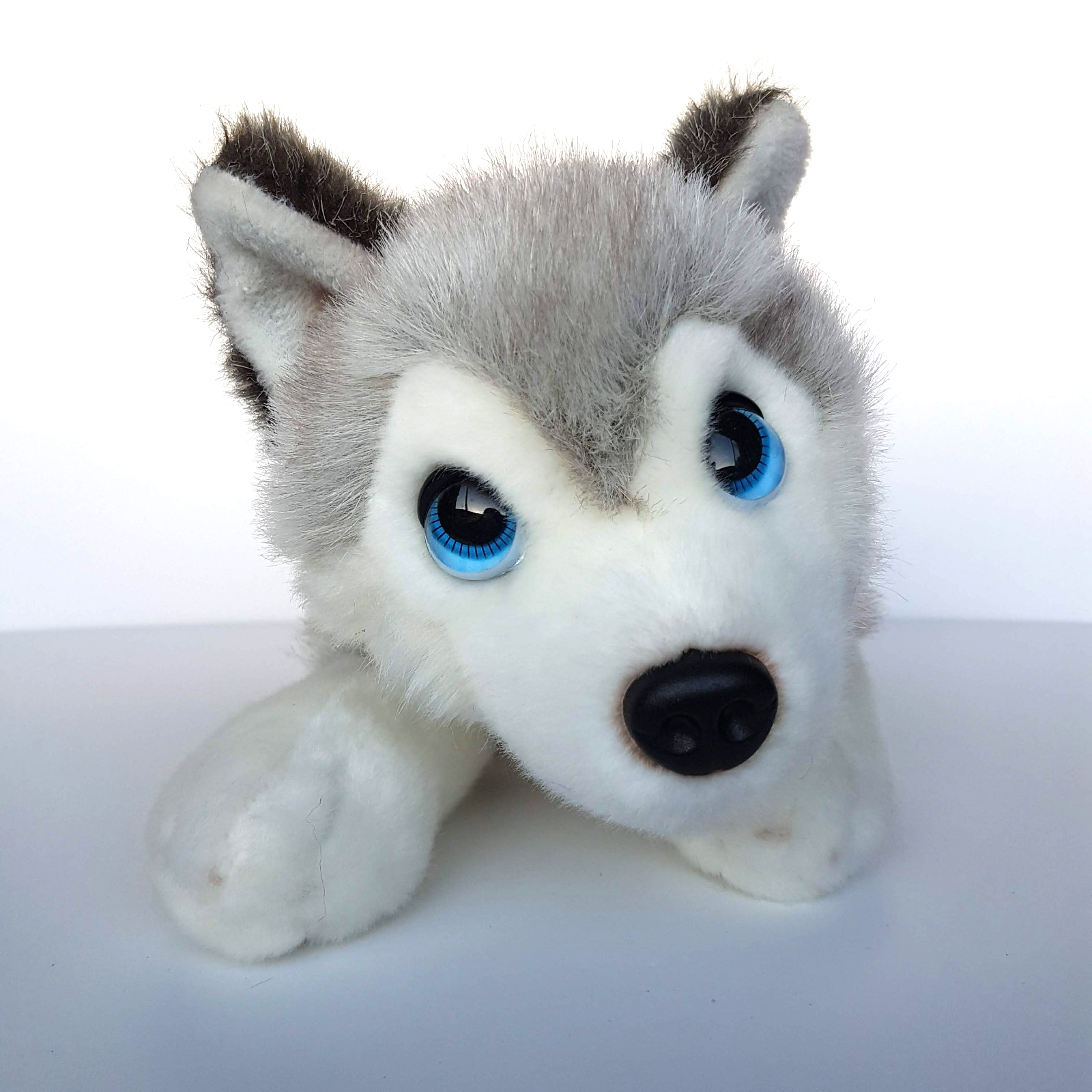 Cuddle Puppies HUSKY MALAMUTE Dog Plush Stuffed Animal Soft Toy Weighted Beanbag3
