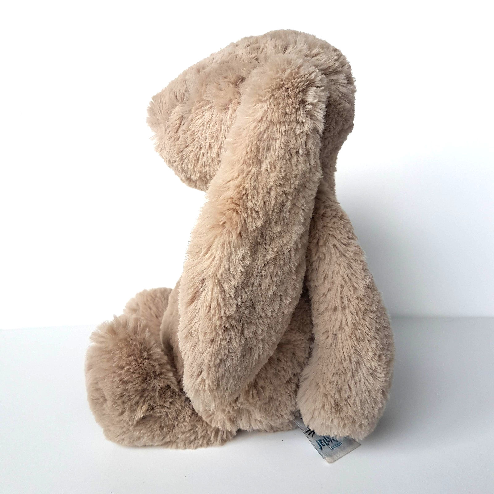 Jellycat BEIGE BASHFUL BUNNY Medium 12" Plush Stuffed Animal Soft Toy7