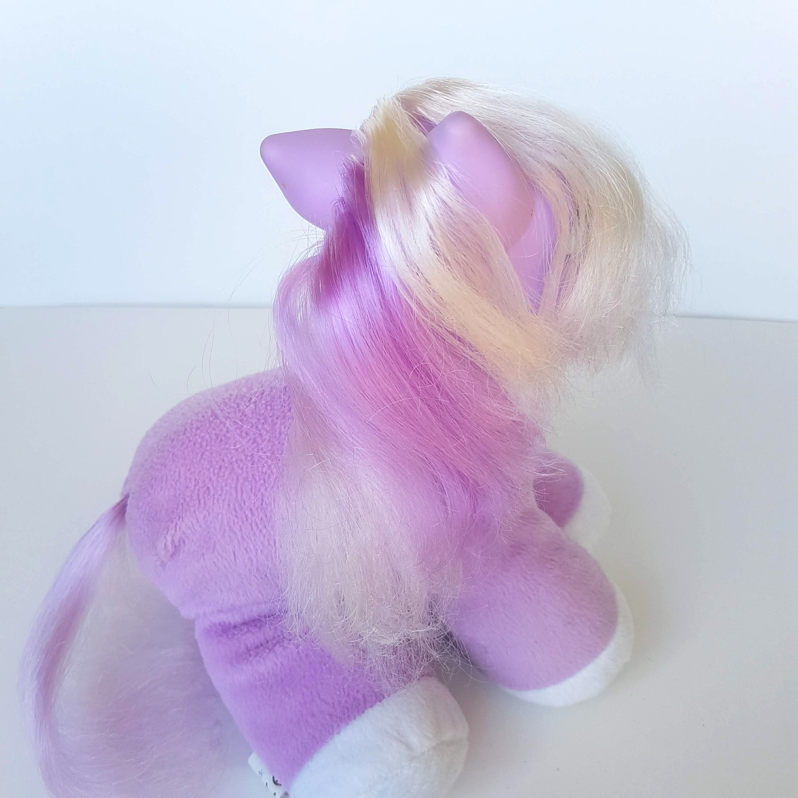 VTG My Little Pony ANGEL DOVE Plush Hasbro Purple Stuffed Animal Soft Toy 20046