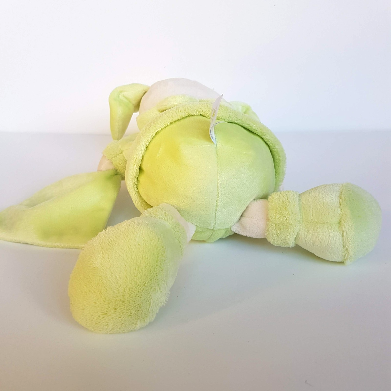 Bebe Gund GREEN DOG Lovey Comforter Security Soft Toy 29cm Plush Stuffed Animal10