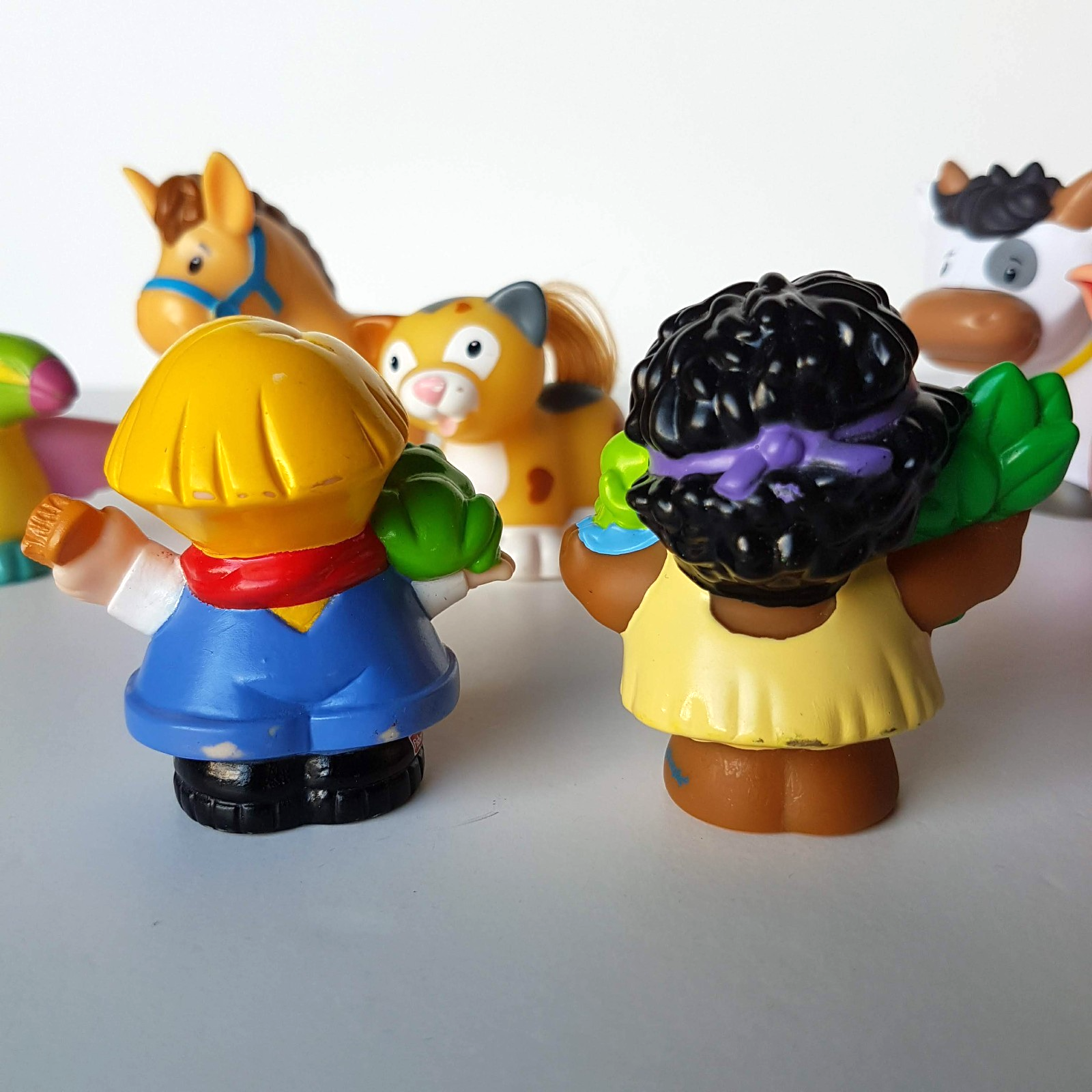 Fisher Price Little People MIXED LOT Farm Animals Birds Boy Girl Figures Toy9