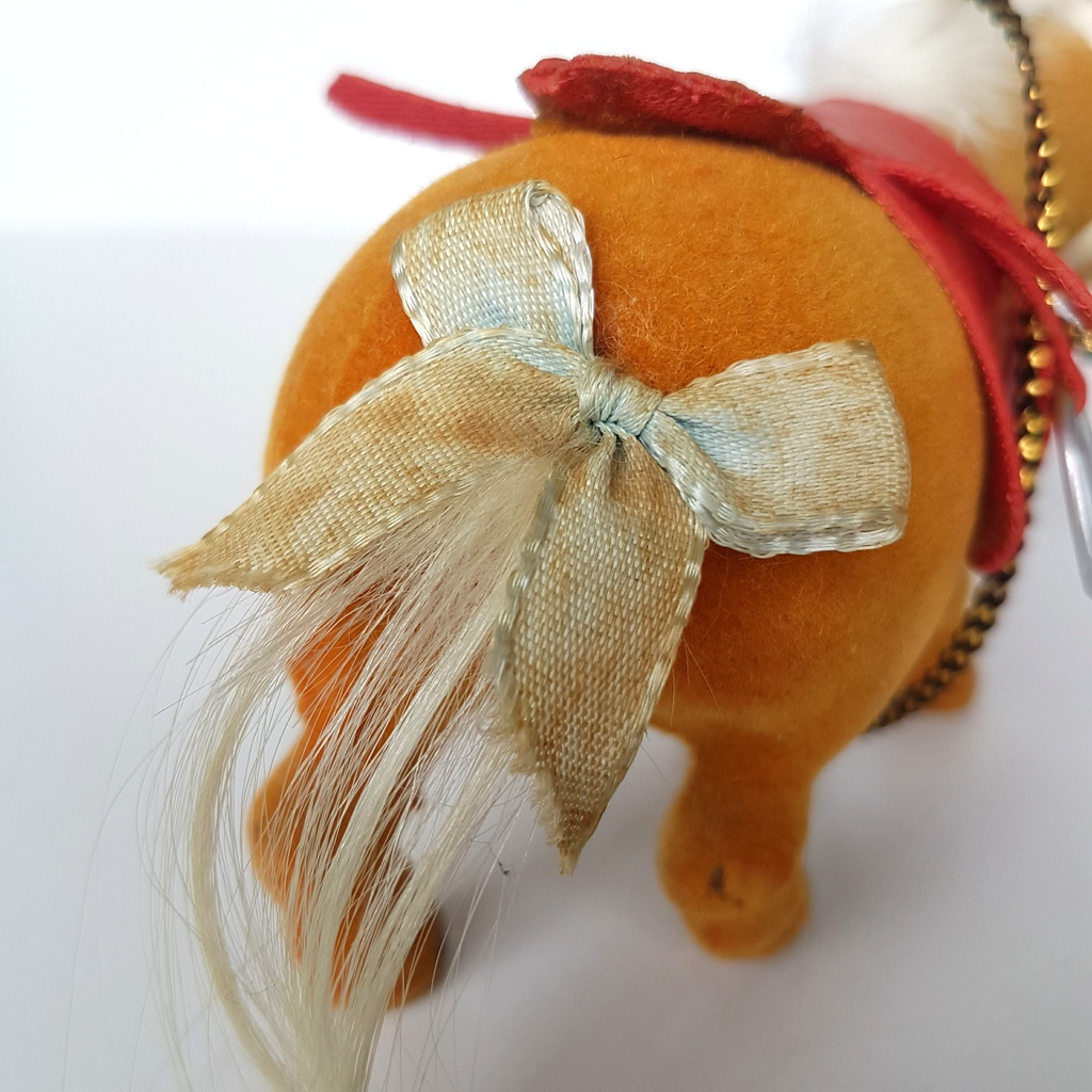 Vintage THELWELL'S HORSE KIPPER Pony Toy RARE Flocked Pony Figure Hong Kong20