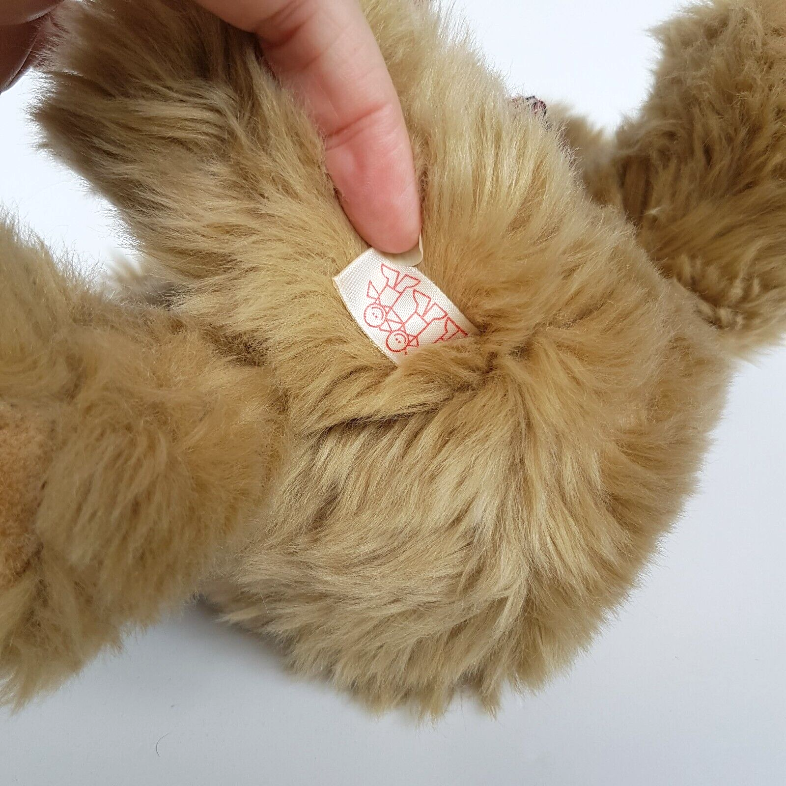 Tomfoolery TEDDY BEAR Plush 29cm Soft Toy Stuffed Animal Pet Tartan Bow Cuddly11
