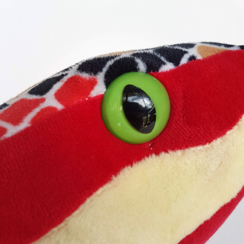 Wild Republic  130cm SNAKE Reptile Plush Soft Toy Stuffed Animal Red Black Green6