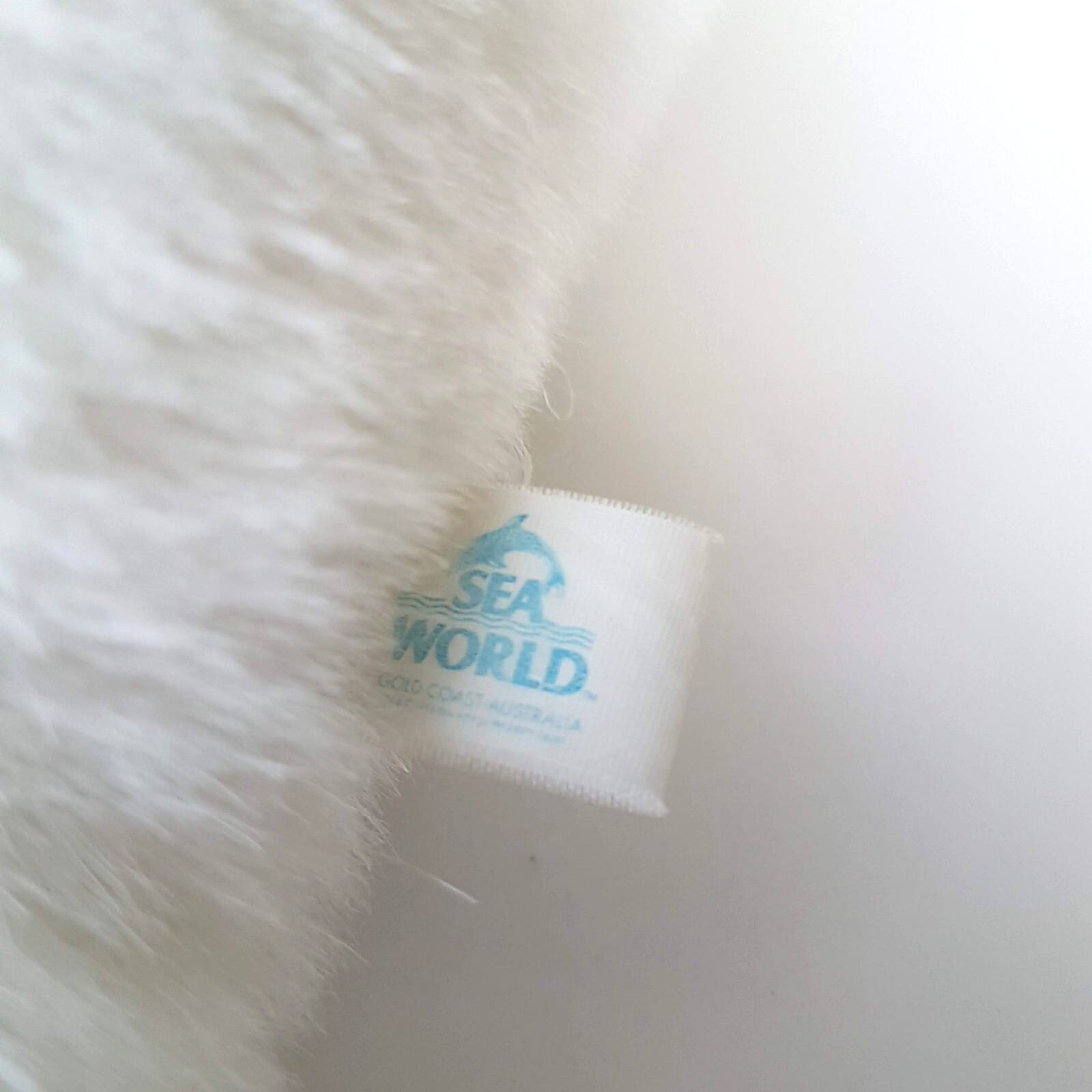 Sea World HARP SEAL PUP 33cm Plush Themepark Soft Toy Snow Cute Stuffed Animal4