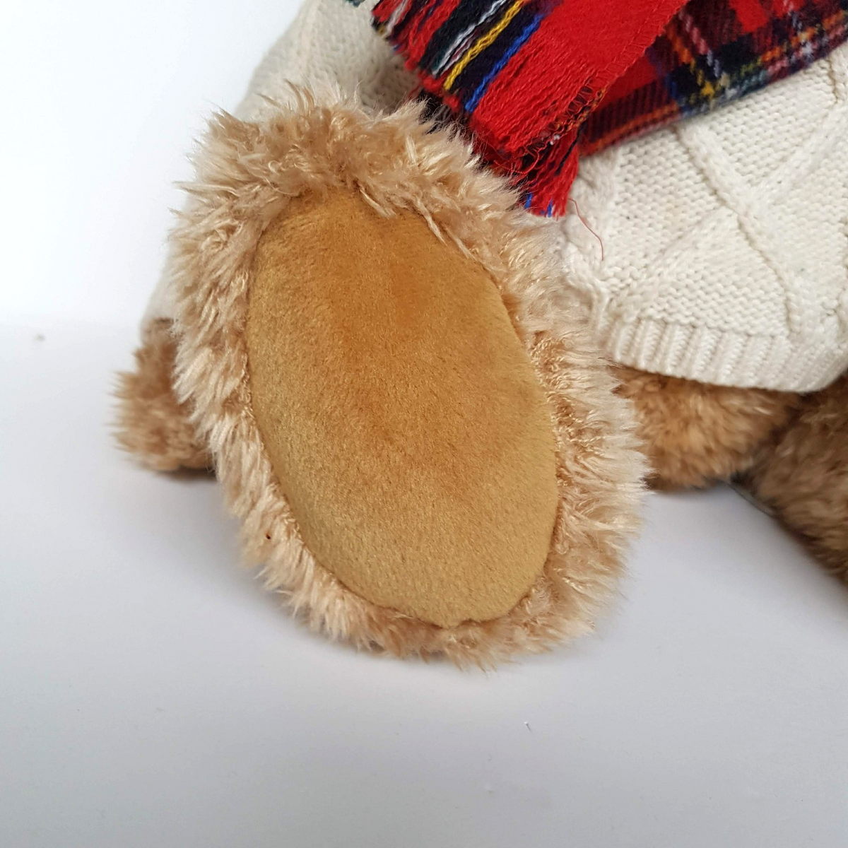Harrods CHRISTMAS 2002 Teddy Bear Plush 35cm Large Stuffed Animal Soft Toy Cute3
