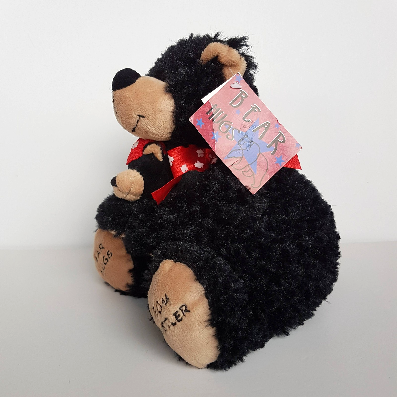 Creature Comforts WHISTLER BLACK BEAR & CUB 22cm Soft Toy Canada Stuffed Animal4