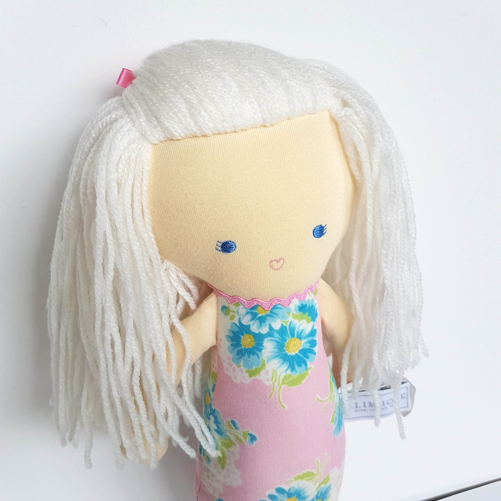 Alimrose FLOWER MERMAID DOLL Plush Pink Blue Floral Flower 39cm Stuffed Soft Toy4