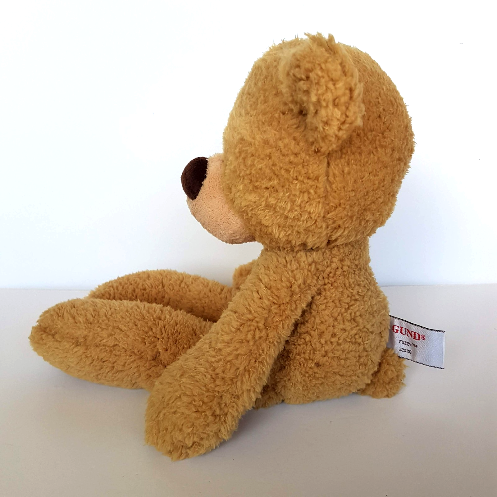 Gund FUZZY TEDDY BEAR Light Caramel Brown 35cm Soft Toy Plush Stuffed Animal Toy5
