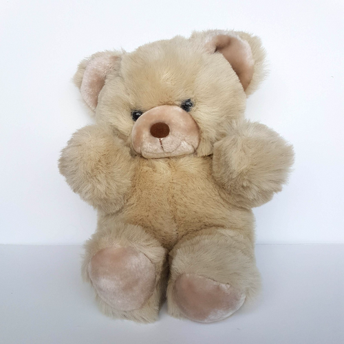 Anna Club Plush CUDDLY BEAR Cream Soft Toy 30cm Classic Stuffed Animal Cuddle1