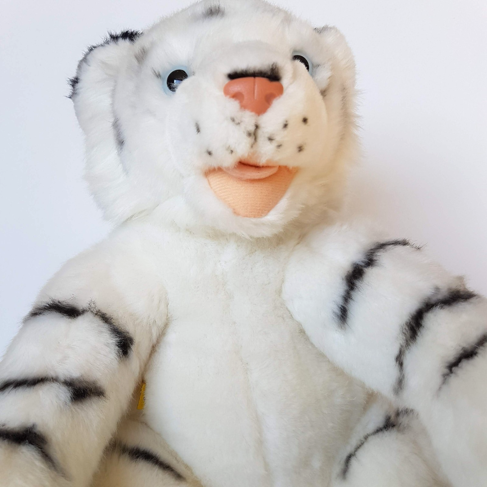 Build A Bear SIBERIAN WHITE TIGER Plush 2012 BAB Retired Stuffed Animal Soft Toy8
