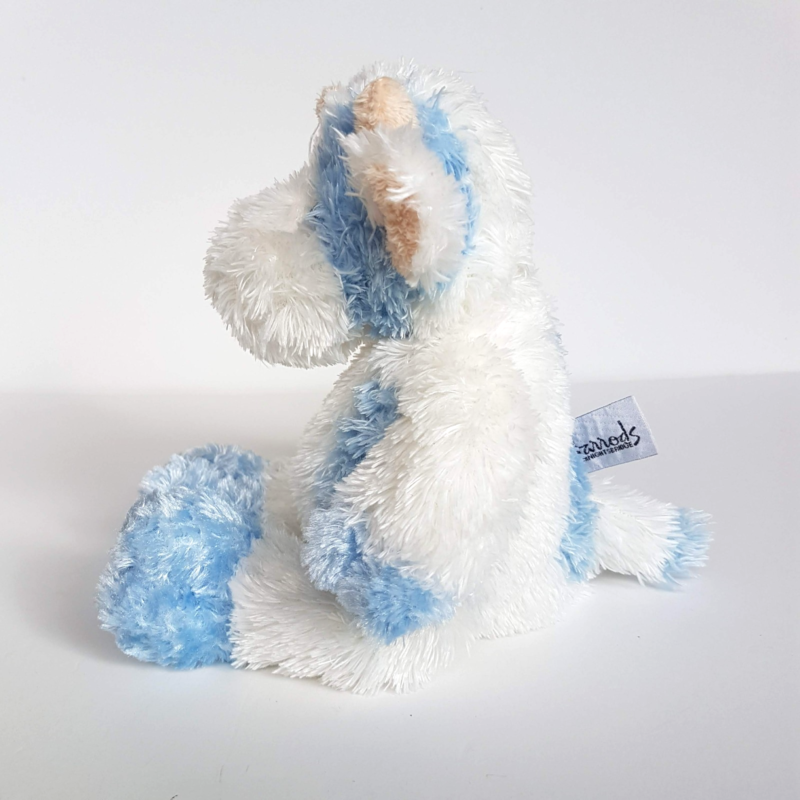 Adorable HARRODS COW BULL Floppy Plush Blue White 26cm Soft Toys Stuffed Animal4