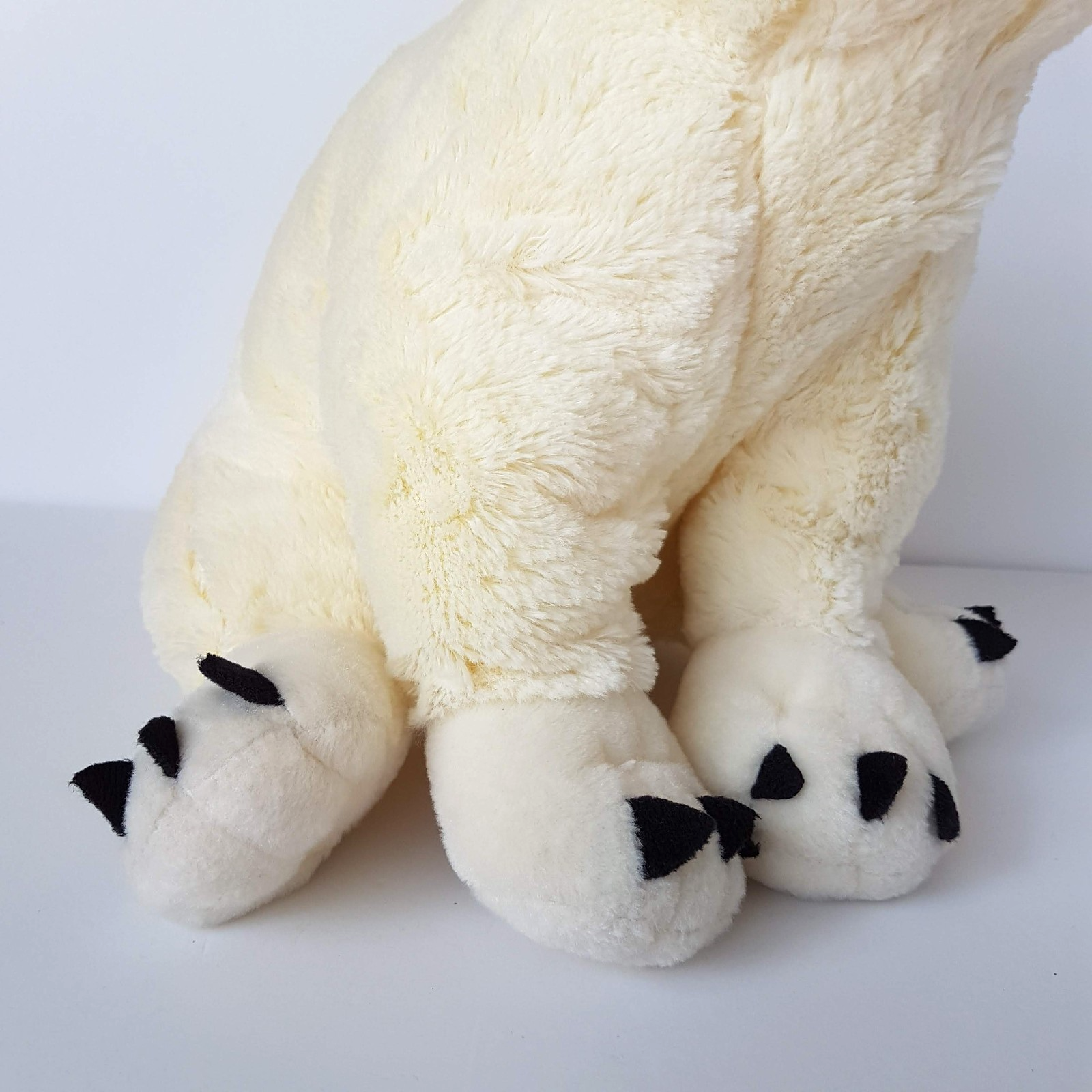 Sea World POLAR BEAR 30cm Plush Stuffed Animal Wild Soft Toy Snow Animals Cute2