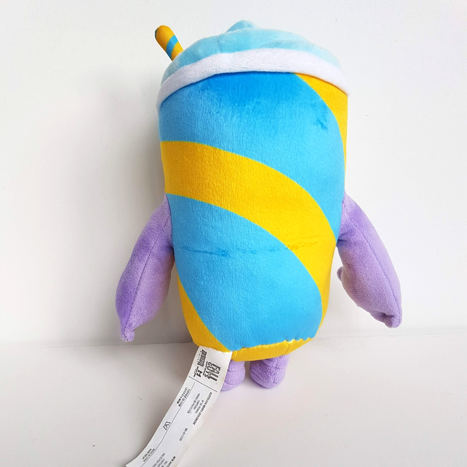 FALL GUYS Frozen Drink Plush 21cm Game Soft Toy Character Toy Blue Yellow Bean4