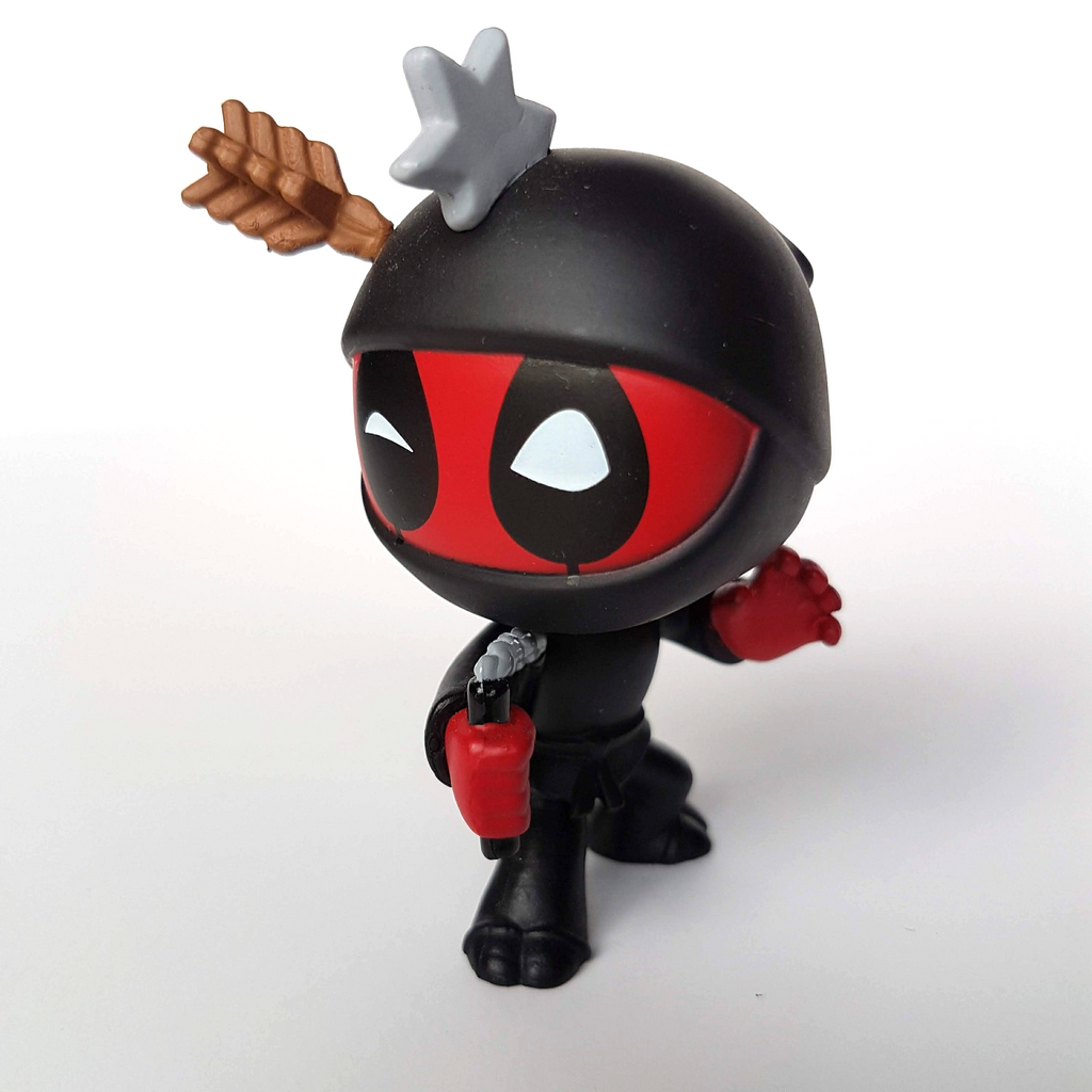 Funko Mystery Minis NINJA DEADPOOL Action Figure Toy Superhero Bobblehead Toy0