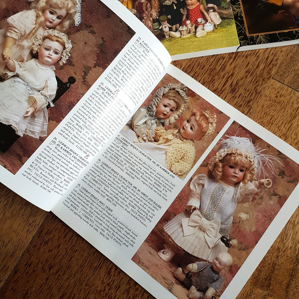 Theriault's DOLL CATALOGUE Bundle Fine Antique Doll Collection Auction Books8