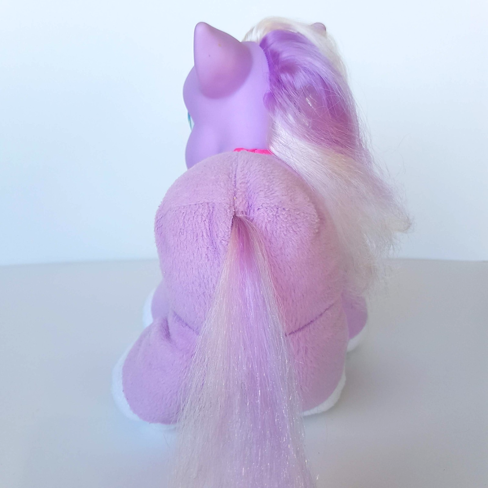 VTG My Little Pony ANGEL DOVE Plush Hasbro Purple Stuffed Animal Soft Toy 20044