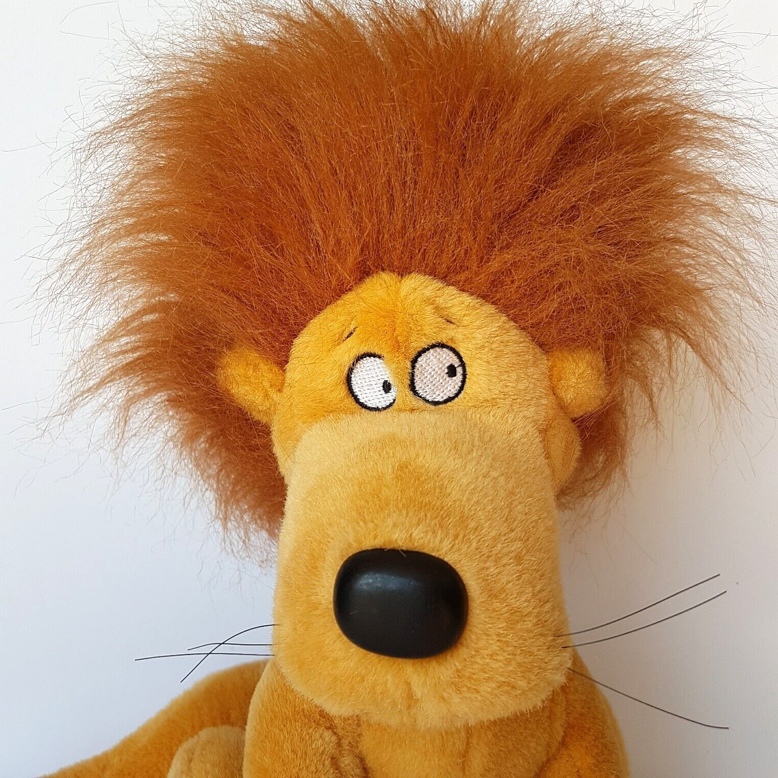 RARE Disney LEON LION George of Jungle 35cm Plush Cat Soft Toy Stuffed Animal1