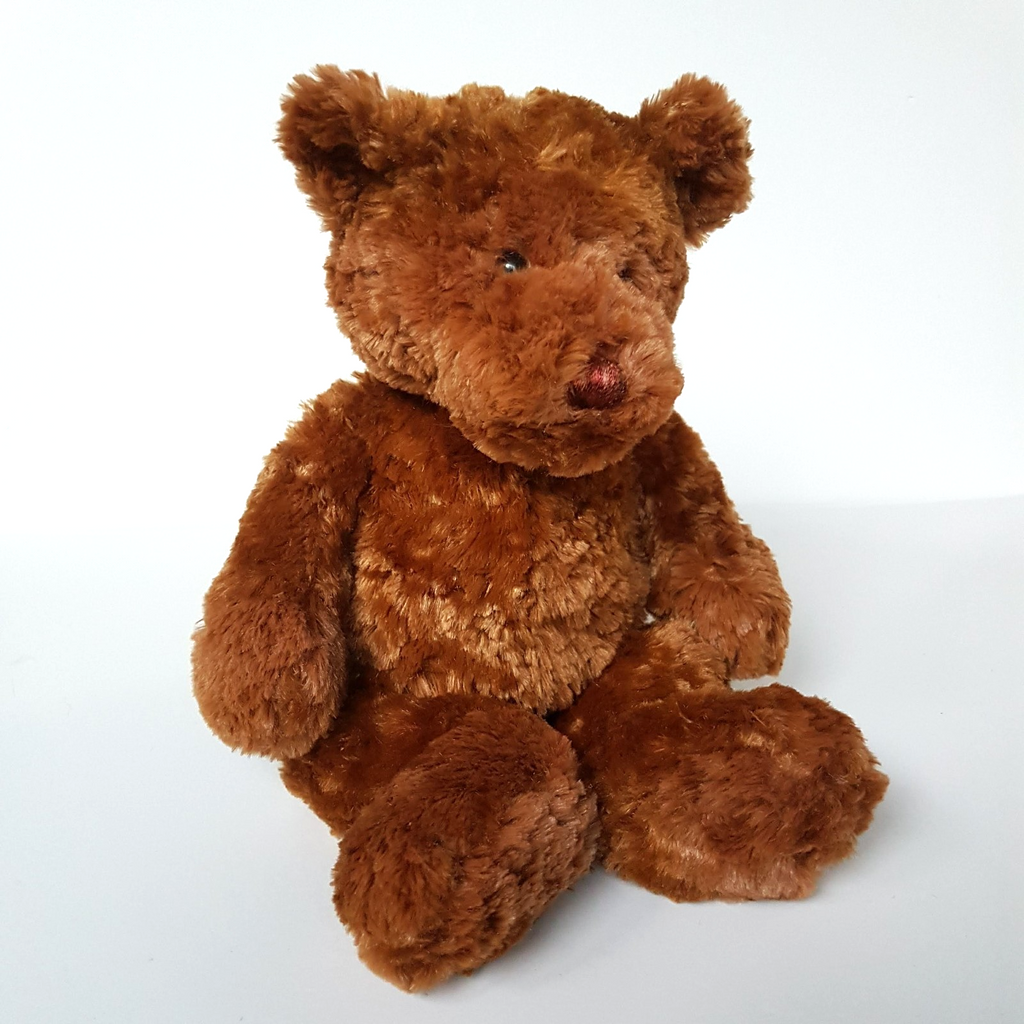 Tomfoolery CHOCOLATE TEDDY BEAR Floppy 32cm Stuffed Animal Soft Toy Cuddly Cute0