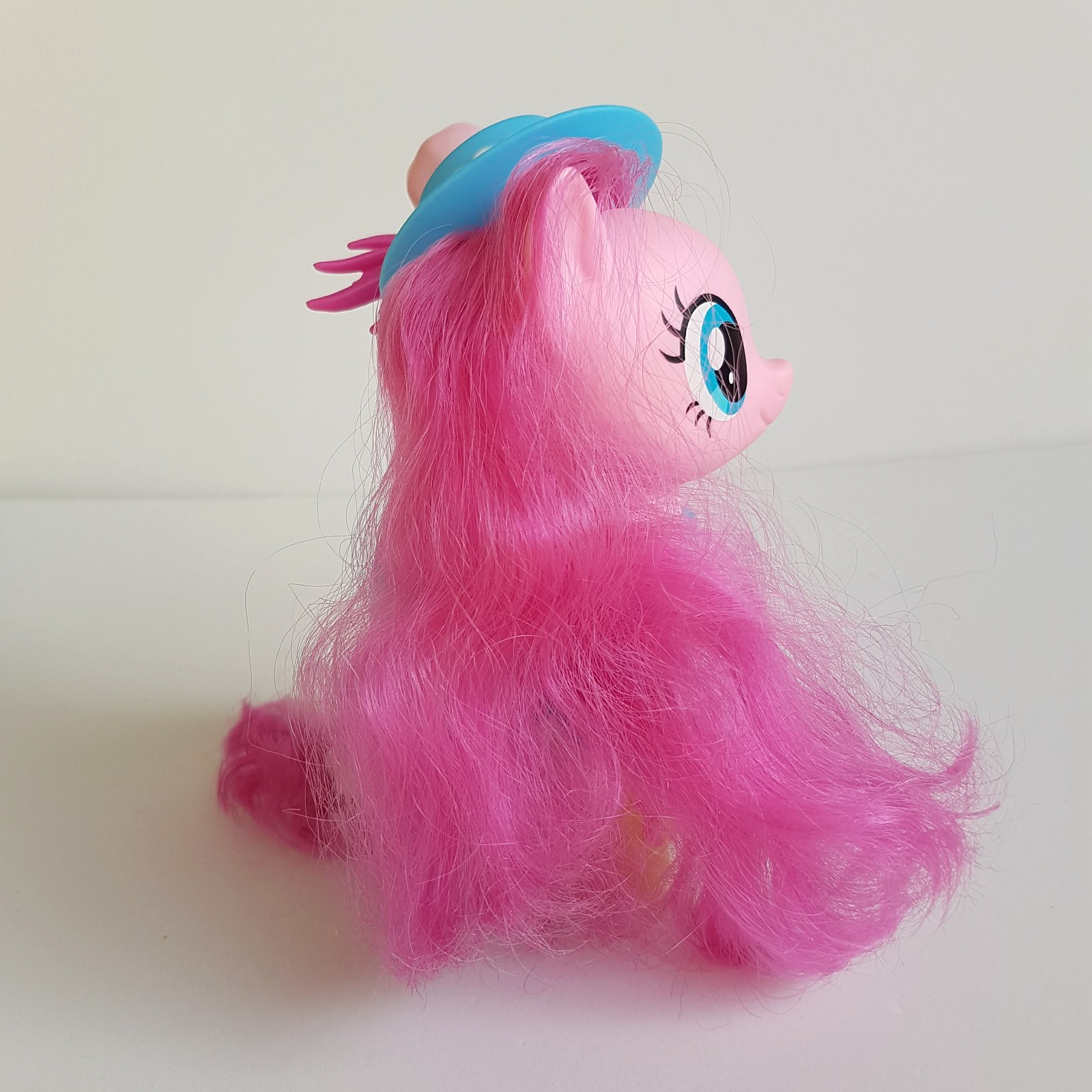 My Little Pony PINKIE PIE The Movie Snap On Fashion 16cm Horse Figure Brushable4