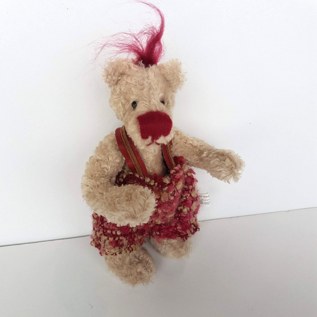 Oswald Sealy MINI TEDDY BEAR 15cm Plush Collectible Stuffed Animal Soft Toy Cute3