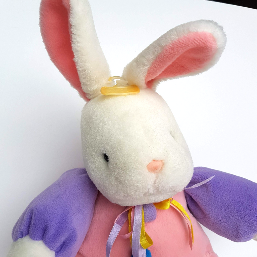 Vintage Lemonwood VELOUR BUNNY 45cm RARE Plush Soft Toy Stuffed Animal Rabbit4