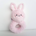 Anko BUNNY RABBIT RATTLE Plush Pink Baby Soft Toy 19cm Stuffed Animal Comforter0