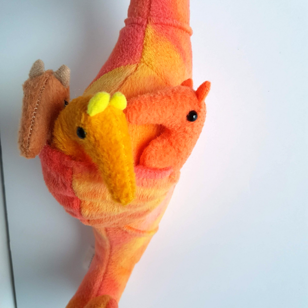 Wild Republic SEAHORSE + BABIES Plush 36cm Sea Stuffed Animal Ocean Soft Toy6