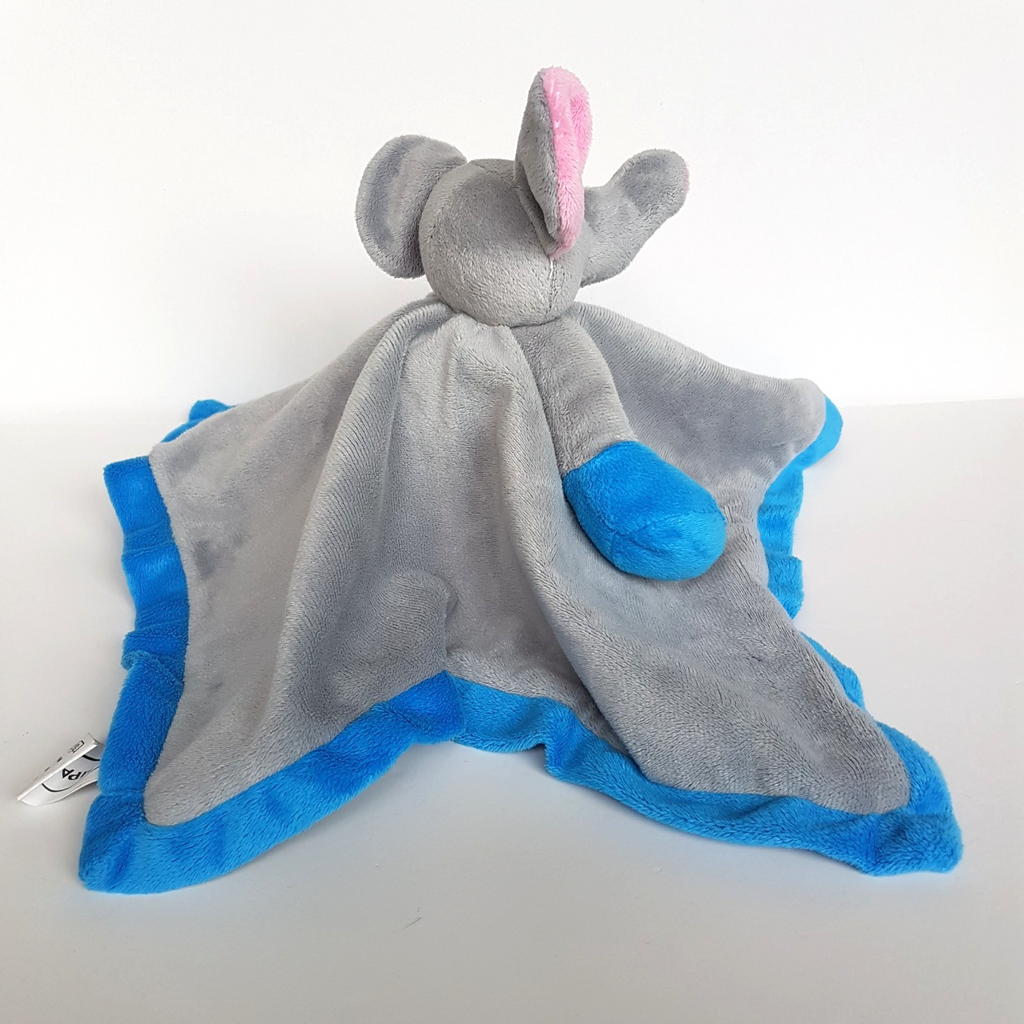 Surgipack ELEPHANT Baby Lovey Plush Security Blanket Comforter Sleep Soft Toy6